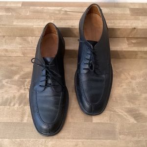 Lands’ End Men’s Black Leather Oxford Size 12M